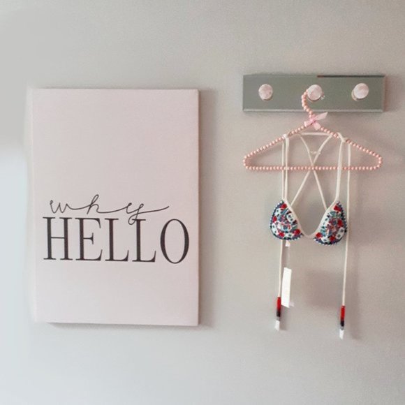 NWT Rococo Sand beaded bikini top & bottom set, S - Picture 9 of 16